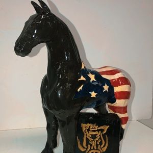 Horse sculpture